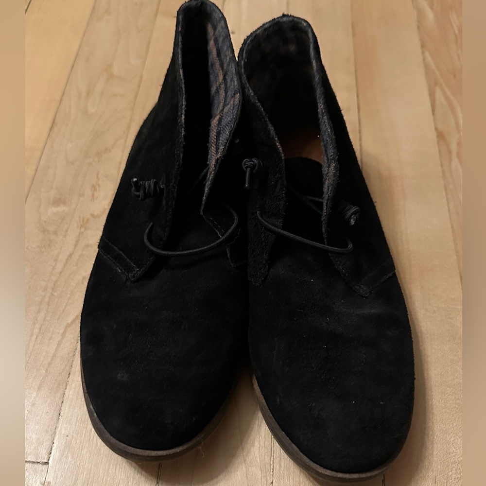 Lucky brand Ashbee black suede shoes